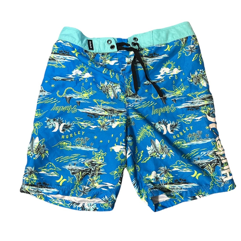 Size 10 boys Hurley swim trunks